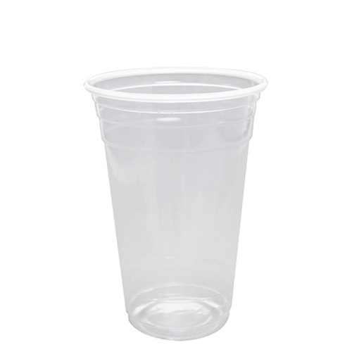 Custom Printed Plastic Cups -- 20oz PET Cold Cups (98mm) - 50,000