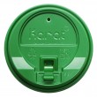 Enclosure Lids - Green (90mm) Karat 10-24oz  - 1,000 ct