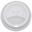 Karat 10-24oz Sipper Dome Lids – White (90mm)