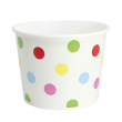Karat 16oz Hot/Cold Paper Food Containers – Dots (112mm)