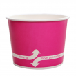 Karat 16oz Hot/Cold Paper Food Containers – Pink (112mm)