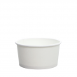 Karat 6oz Hot/Cold Paper Food Containers – White (96mm)