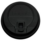 Karat 10-24oz Enclosure Lids – Black (90mm)