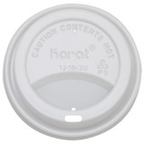 Karat 10-24oz Sipper Dome Lids – White (90mm)