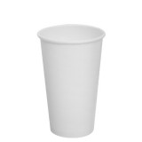 Karat 16oz Paper Hot Cups – White (90mm)