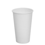 Hot Cup, 16 Oz, Kraft, Paper, Ripple, (500/Case), Karat C-KRC516