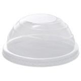 Karat 90mm PET Dome Lids- No Hole