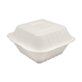 Karat 6inx6in Compostable Bagasse Hinged Containers