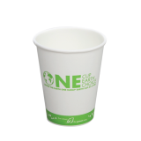 8oz Eco-Friendly Paper Hot Cups – Generic (80mm)