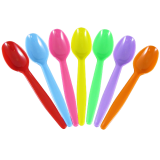 Karat PS Heavy Weight Tea Spoons - Rainbow