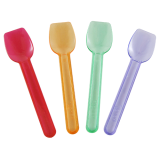 Karat Assorted Color Gelato Spoons