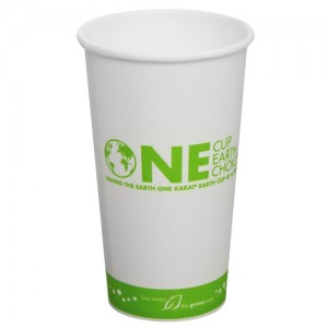 Karat 20oz Eco-Friendly Paper Hot Cups – Generic (90mm)