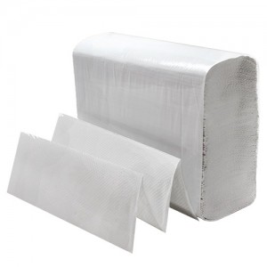 White Multifold Paper Towel