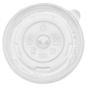 Karat 16oz Food Container Flat Lids (112mm)