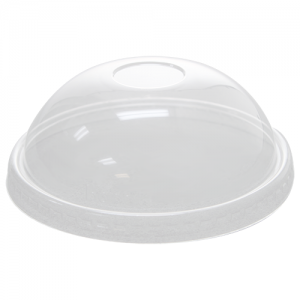 Karat 20oz PET Food Container Dome Lids (127mm)